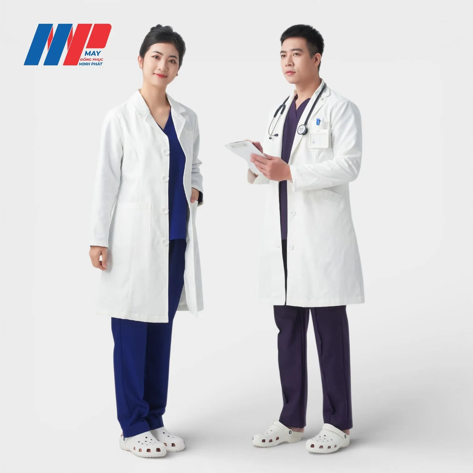 Áo blouse bác sĩ 01